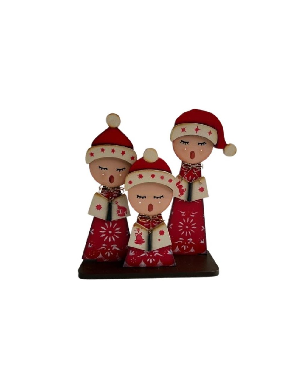 Figura Decorativa de Cantores de Navidad 