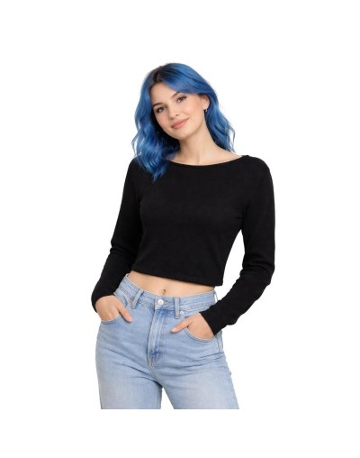 Blusa Riviera Tejida Mujer | Blusa en Algodón Elegante | Tejidos Alcor