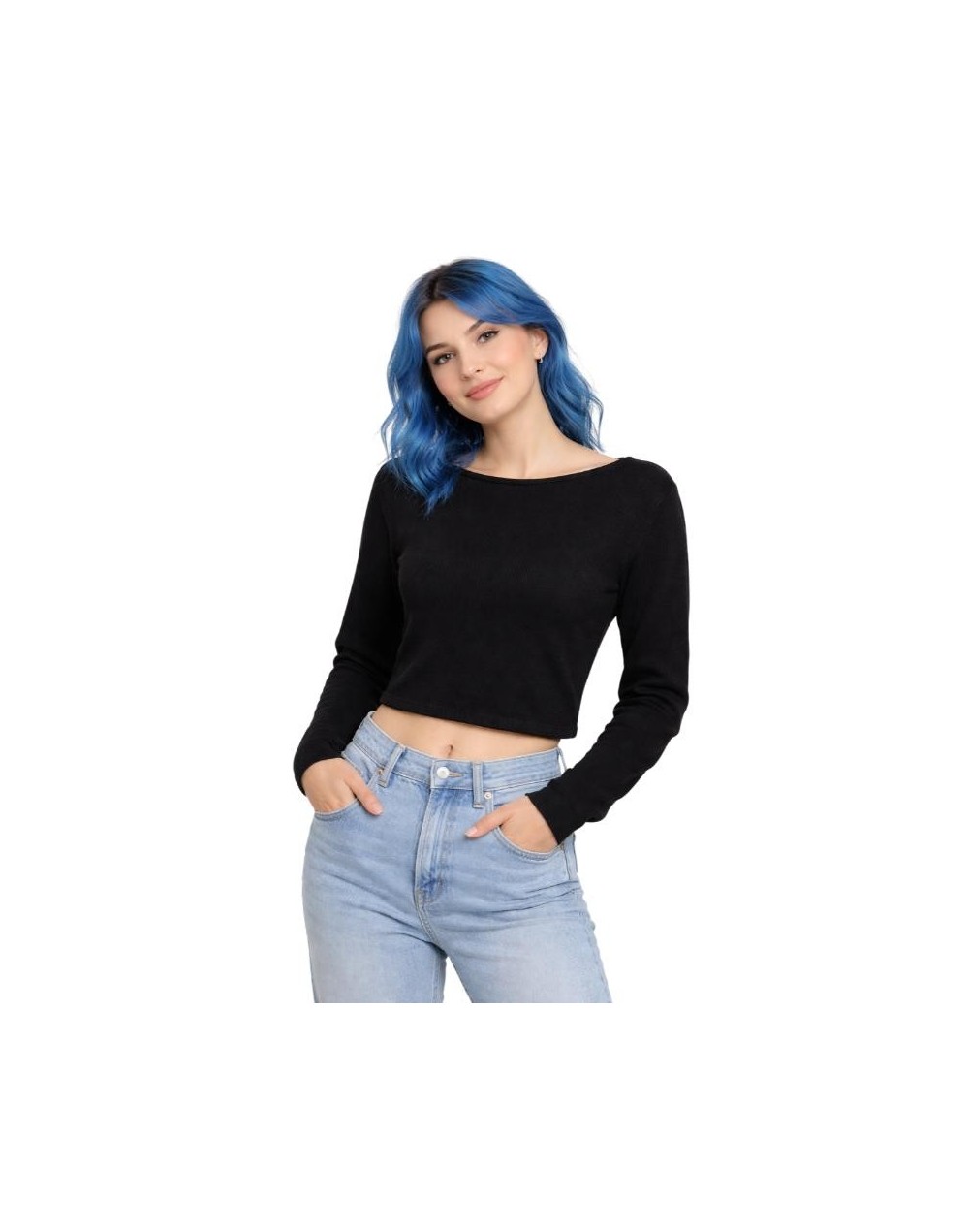 Blusa Riviera Tejida Mujer | Blusa en Algodón Elegante | Tejidos Alcor