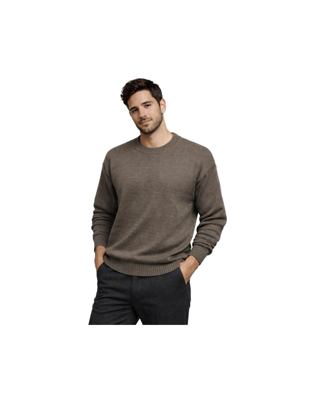 Buzo Básico Tejido hombre | Suéter de Algodón Cómodo | Tejidos Alcor