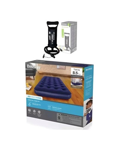 Colchón Inflable Bestwaklimbe Sencillo Con Bomba De Pie