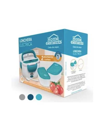 Lonchera Eléctrica Home Elements Calentado Extrarrápido