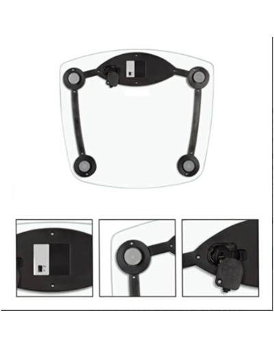 Bascula Balanza Digital En Vidrio Pesa Persona