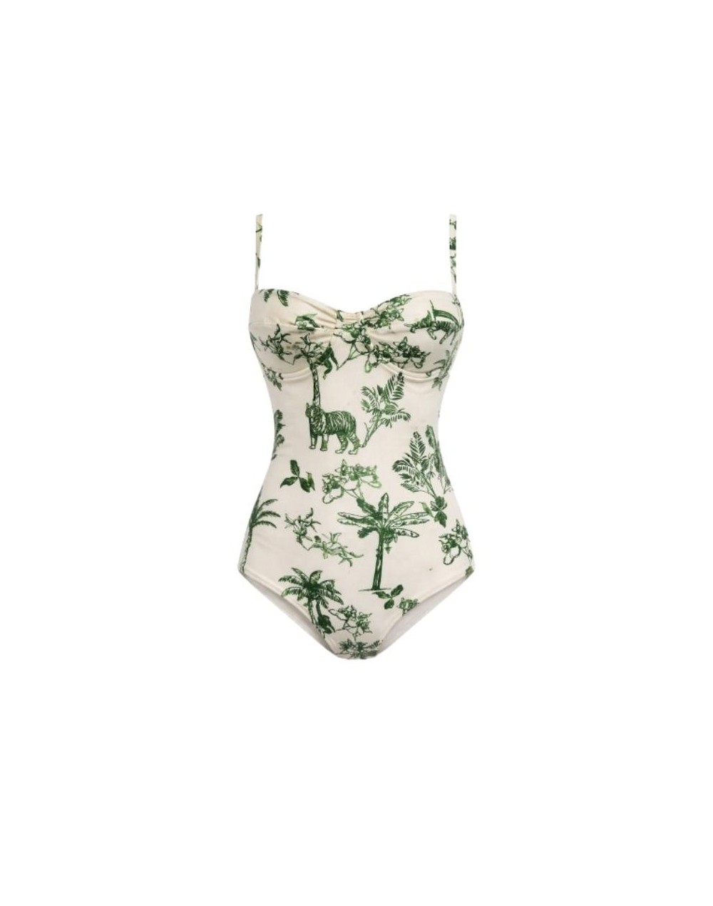 Vestido de baño enterizo Selva Verde Sanbaia