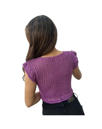 Blusa crochet Encanto