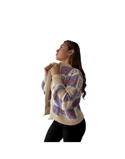 Chaqueta Esencia Crochet