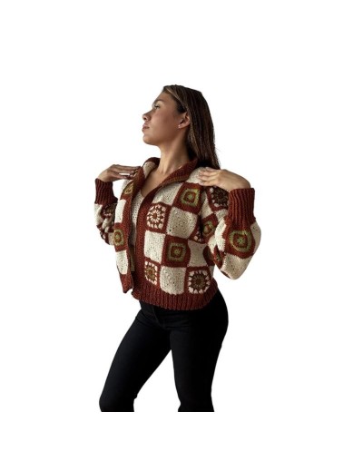 Chaqueta Esencia Crochet