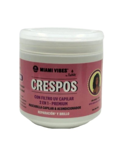 Lehit Miami Vibes Crespos Con Filtro Uv Capilar 2 En 1 Premium 500g 