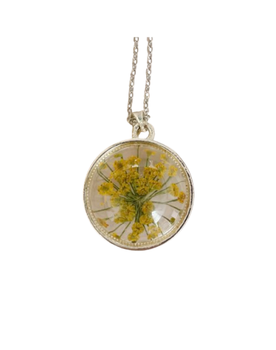 Collar Lupa flor