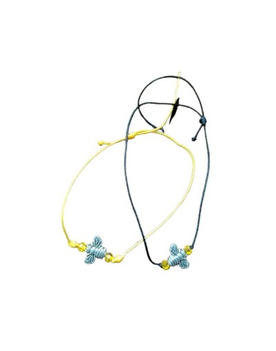 Pulsera de abejas elegante | Diseño delicado y ajustable para mujer