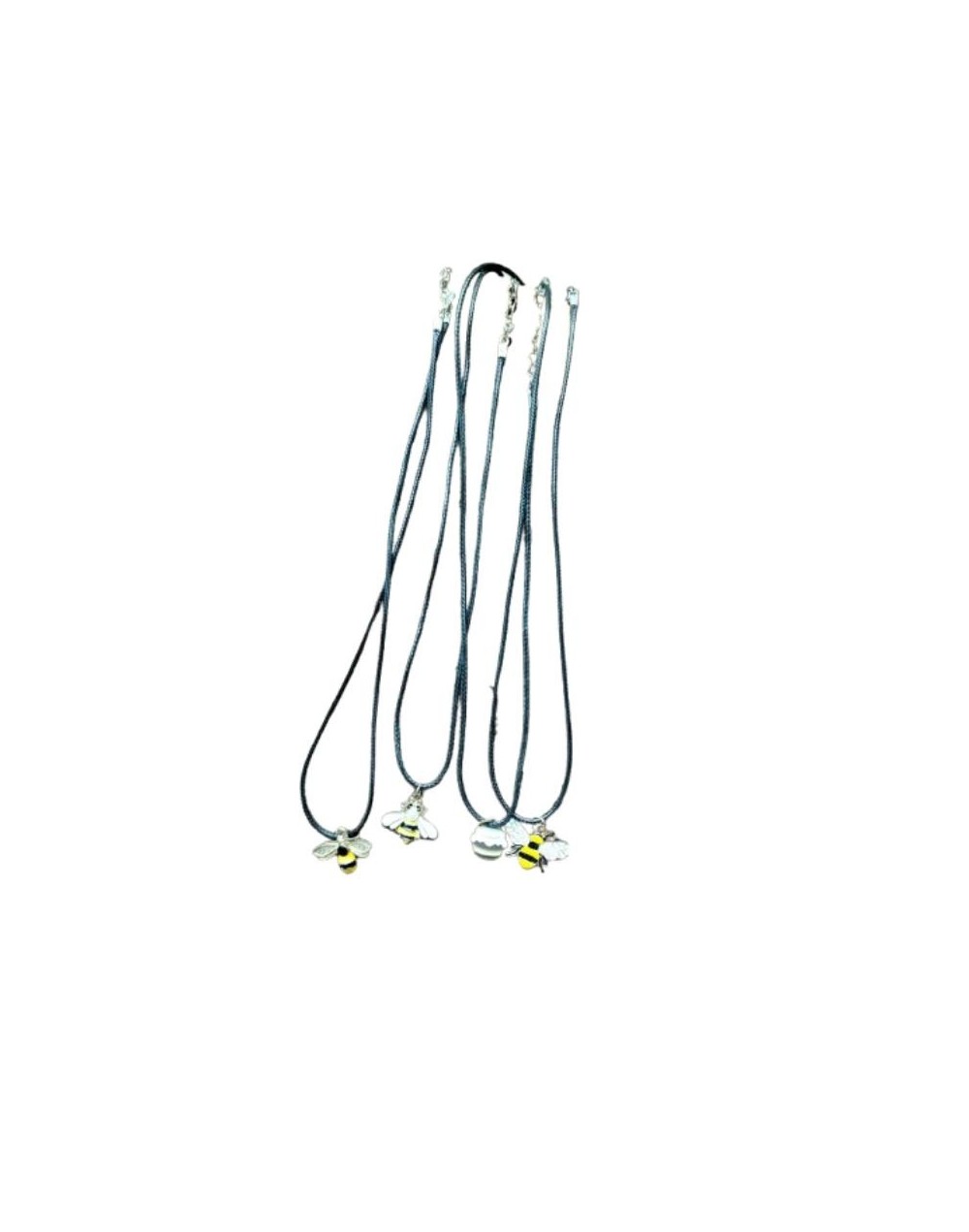 Collar de abejas elegante | Dije delicado y moderno para mujer