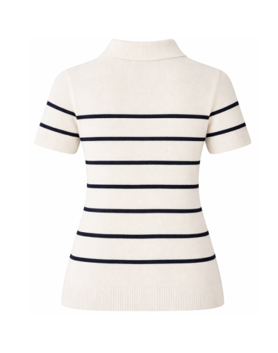 Blusa Tejida Cuello Polo DH BL24