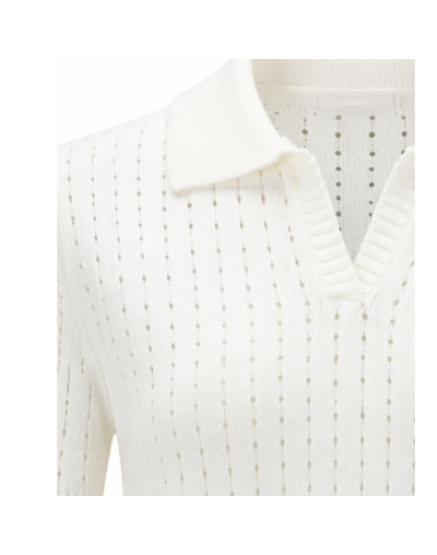 Blusa Tejida Polo Atemporal Duhersh BL25