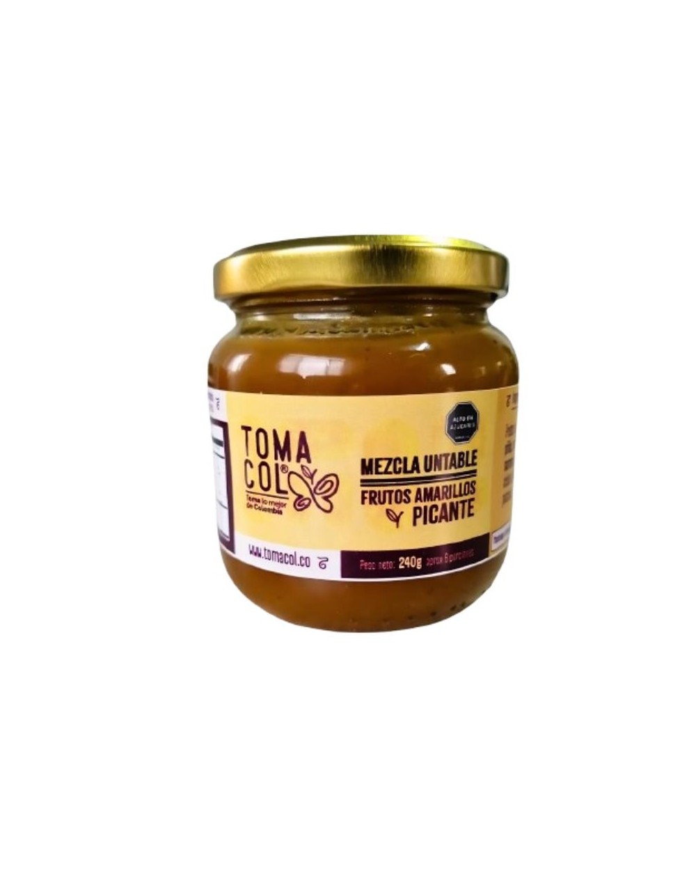 MERMELADA FRUTOS AMARILLOS PICANTE 