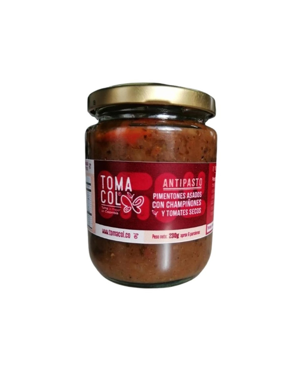 ANTIPASTO DE PIMENTONES ASADOS 230G