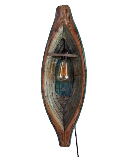 LAMPARA CANOA