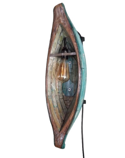 LAMPARA CANOA
