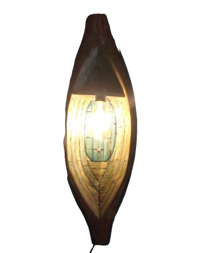 LAMPARA CANOA