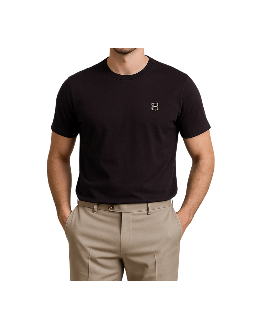 Camiseta Hombre Essential Bordada DUHERSH CAH06