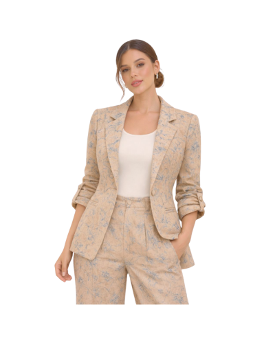 Blazer  Floral  spring DUHERSH BZ05