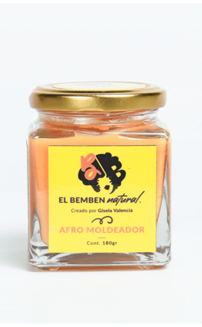 Afro moldeador y mantequilla capilar