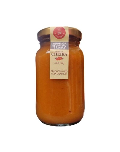 Mermelada de durazno y azahar