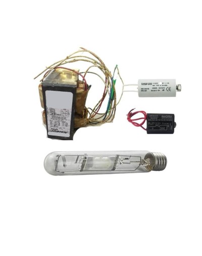 Kit metalhar 400w multivoltaje 120277v con bombillo