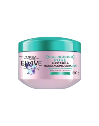 L'Oréal Paris Elvive Hialurónico Pure Mascarilla Capilar 300g