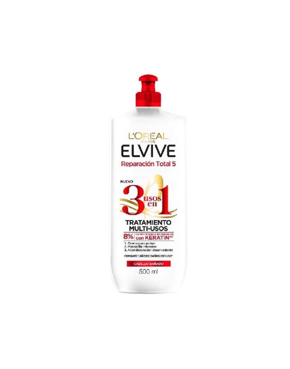 L'Oréal Elvive Reparación Total 5 Tratamiento Multi-Usos 3 en 1
