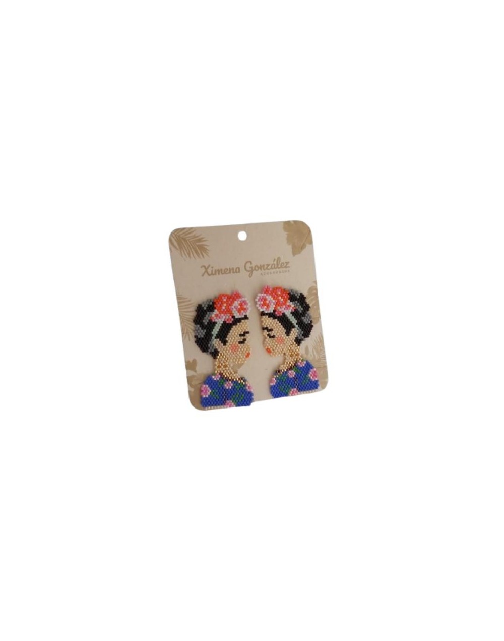 Aretes en Miyuki Frida 
