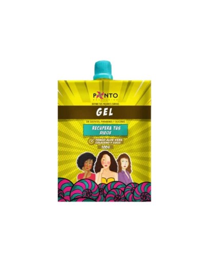Ponto Brasileiro Gel para Rizos con Aloe Vera, Colágeno y Coco