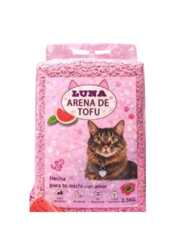ARENA DE TOFU PARA GATOS 2.5KG