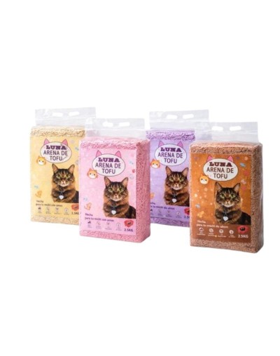 ARENA DE TOFU PARA GATOS 5KG
