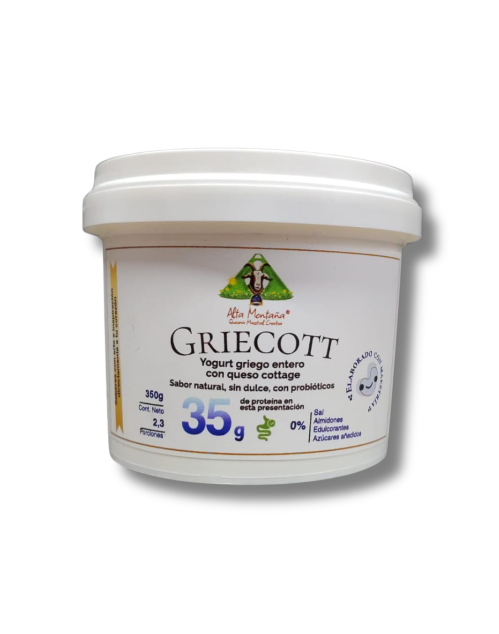 Yogur Griego y Queso Cottage