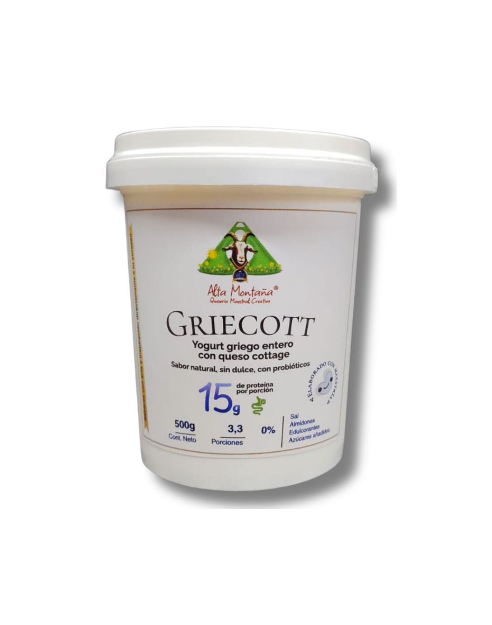 Yogur Griego y Queso Cottage