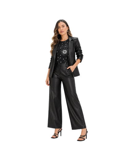 Blazer Noir Sculpt DUHERSH BZ05