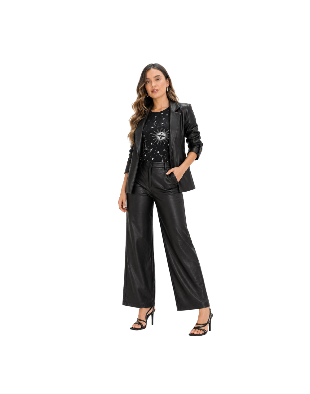Blazer Noir Sculpt DUHERSH BZ05