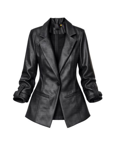 Blazer Noir Sculpt DUHERSH BZ05