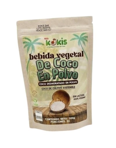 BEBIDA VEGETAL DE COCO EN POLVO
