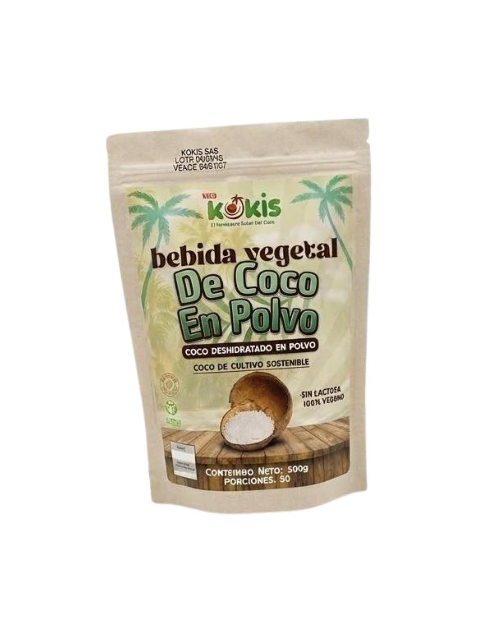 BEBIDA VEGETAL DE COCO EN POLVO