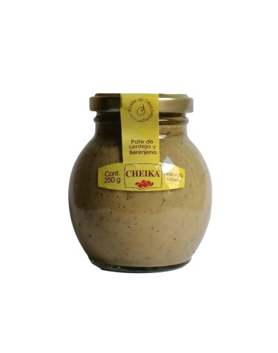 Paté de lenteja y berenjena
