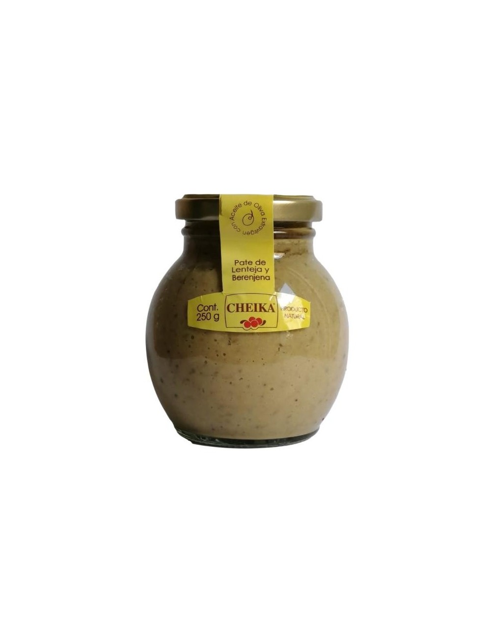 Paté de lenteja y berenjena