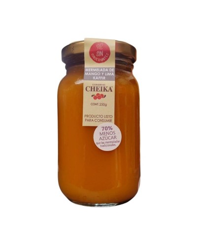 Mermelada de mango y lima kaffir