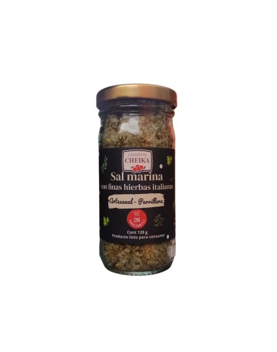 sal marina con hierbas italianas