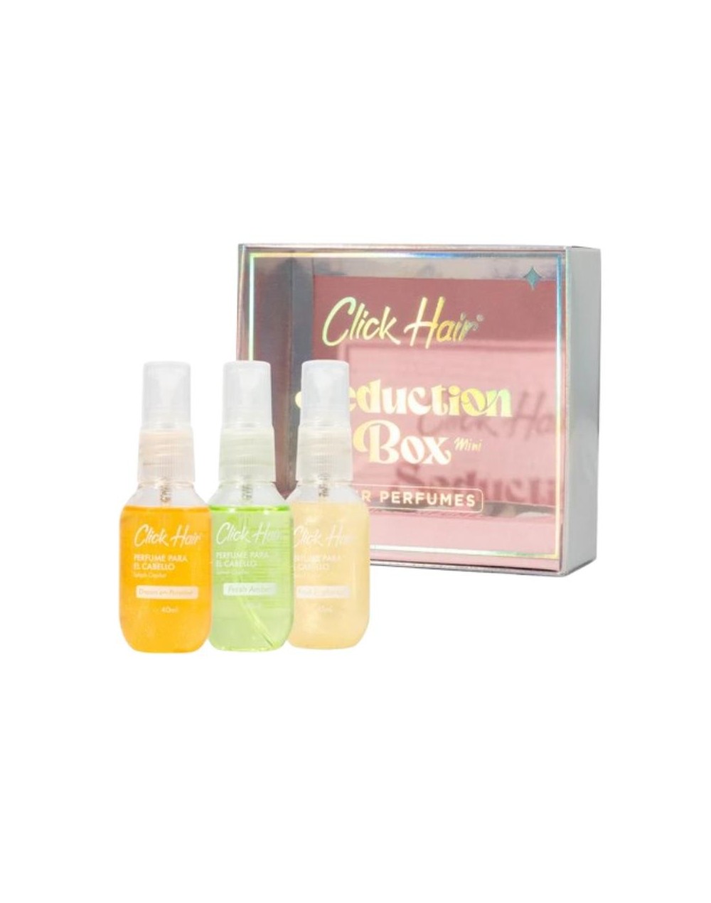 Click Hair Seduction Box Mini - Set de Perfumes para el Cabello