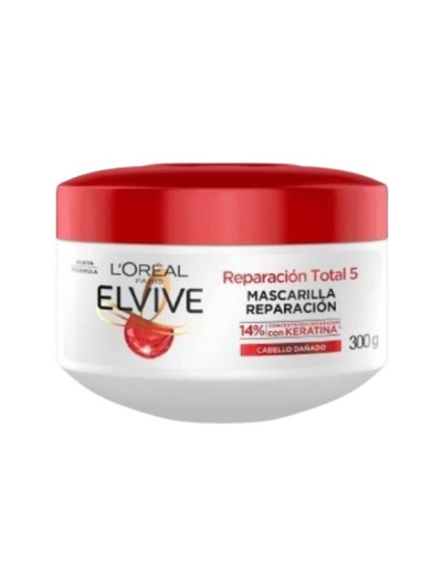 L'Oréal Elvive Reparación Total 5 Mascarilla Reparación 300g