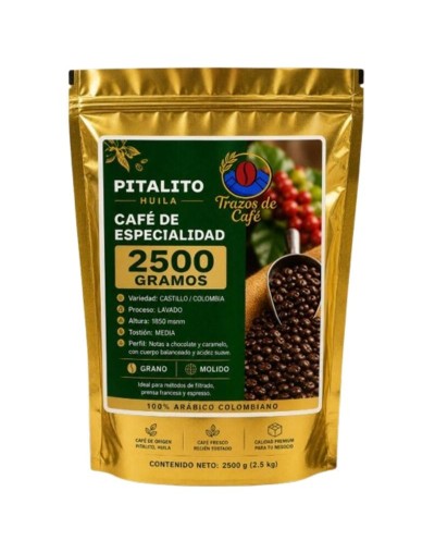 Café de Especialidad 2.5kg Pitalito Huila | Grano o Molido  