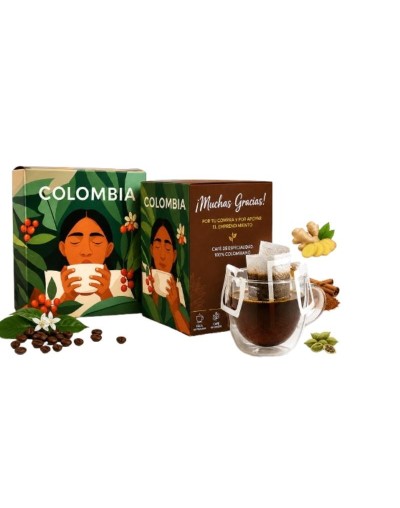Drip Coffee con Especias | Café Especialidad Colombia