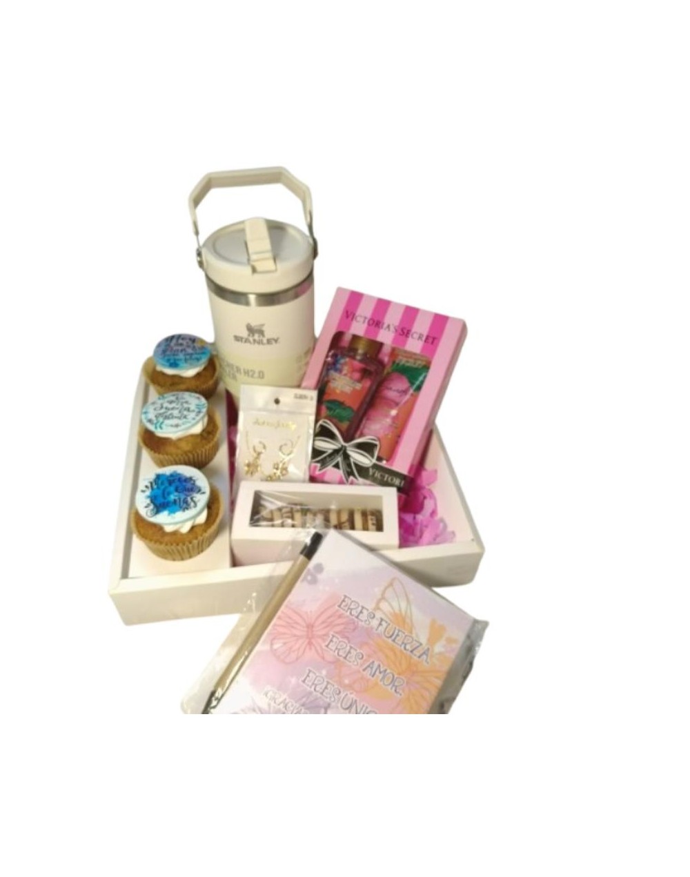 Ancheta Luxury Día de Mamá – Kit Stanley & Victoria's Secret y Cupcakes Claquis