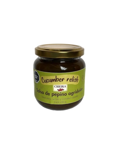salsa de pepino agridulce cucumber relish